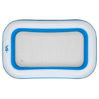 Piscina Inflável Retangular Azul 712 Litros 210 Cm Pvc Com Bomba E Forro Vg+