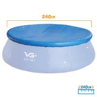 Capa De Proteção Para Piscina Inflável 240 Cm Circular Vg Plus