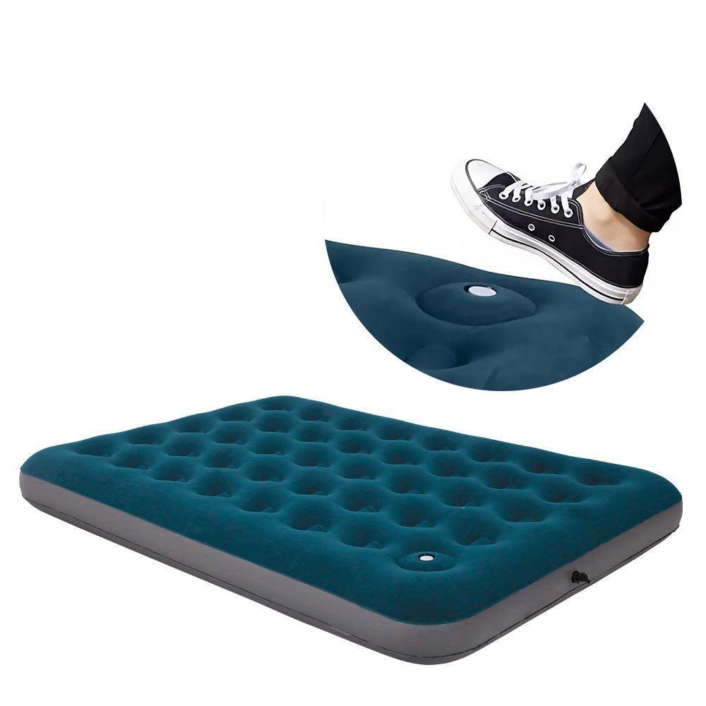 Colchão Inflável Cama Casal Airbed Com Bomba Interna Vg Plus - 2