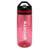 Garrafa Squeeze Aerobic Plástico Com Bico 650ml Academia Vg+ Vermelho - 1