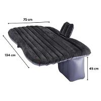 Colchão Cama Inflável Para Carro Com Bomba Elétrica 12v Vg Plus Preto - 6