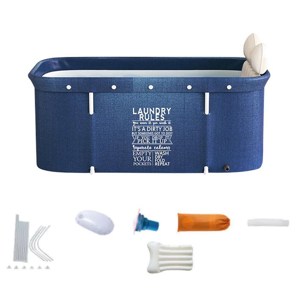Banheira Dobrável Retangular Com Acessorios Laundry Rules Vg+ - 4