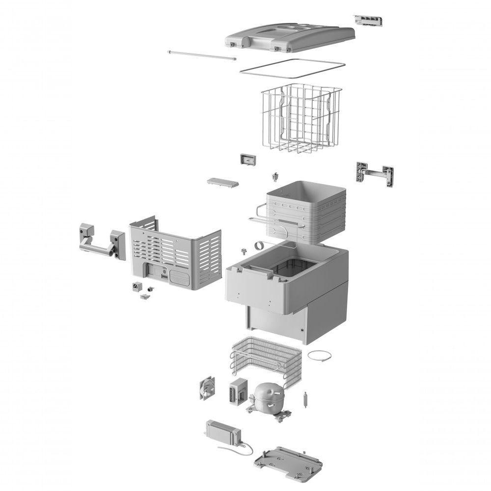 Geladeira Portátil 31 Litros Bivolt 12-24v Resfri Ar - 8