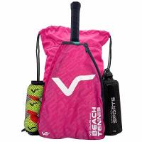 Bolsa De Transporte E Raqueteira Beach Tennis Vg Plus Rosa - 1