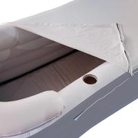 Banheira Ofurô Inflável Adulto Dobrável 120l Com Bomba Elétrica Bivolt Vg Plus Cinza - 5