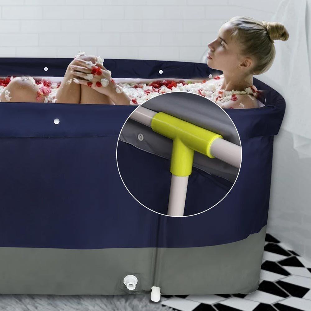 Adaptador Em T Conexão 20mm Banheira Portátil Retangular Vg+ Verde Claro - 3