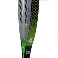 Kit Raquete De Beach Tennis Action Full Carbon Verde Com 3 Bolas E Bolsa De Transporte Vg Plus - 2