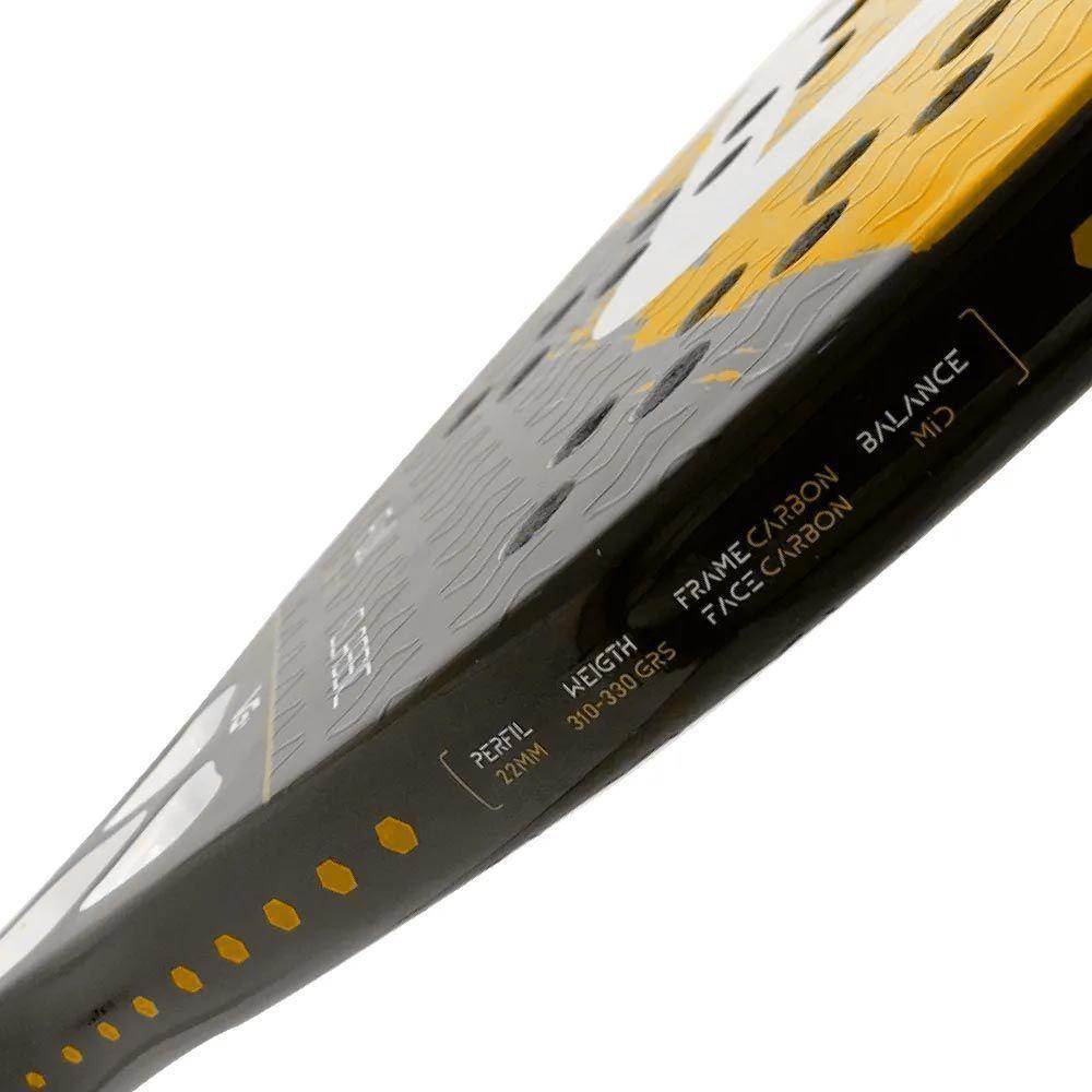 Kit Raquete De Beach Tennis Classic Full Carbon Com 3 Bolas E Bolsa De Transporte Vg Plus Laranja - 3