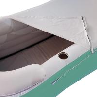 Banheira Ofurô Inflável Adulto Dobrável 120l Com Bomba Elétrica Bivolt Vg Plus Verde - 5