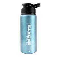 Garrafa Squeeze Alumínio Brilhante Com Trava 600ml Academia Vg+ Verde - 1