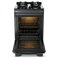 Fogão Dako 4 Bocas Com Mesa De Vidro Mega Chama Supreme Timer Glass Titanium Bivolt - 7