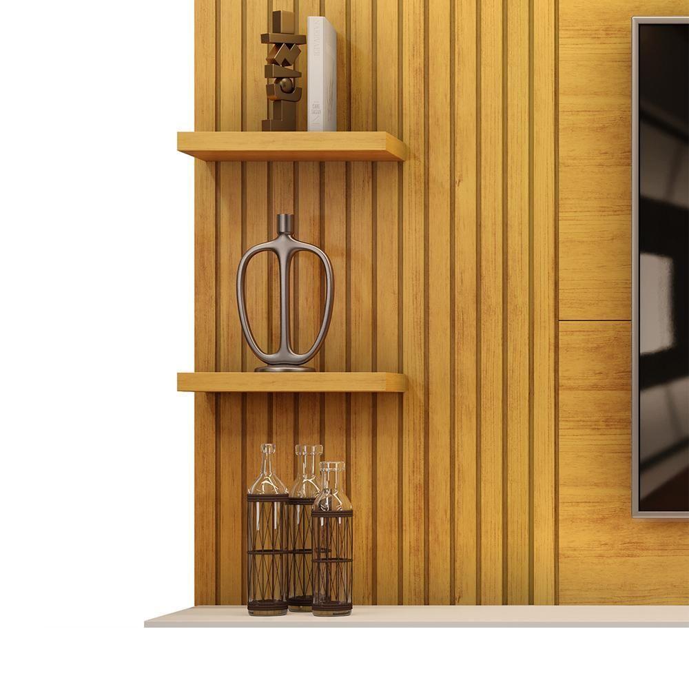 Painel Suspenso Tv 60 Pol 190 Cm Bento Cedro Bali Dj Móveis Cedro Bali - 5