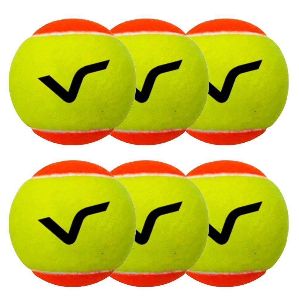 Kit Com 6 Bolas Para Beach Tennis Vg Plus - 1