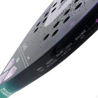 Kit Com Raquete De Beach Tennis Shine 12 K Carbon Com 3 Bolas E Bolsa De Transporte Vg Plus - 3