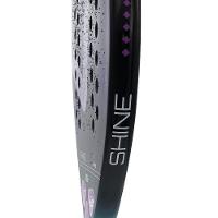 Kit Com Raquete De Beach Tennis Shine 12 K Carbon Com 3 Bolas E Bolsa De Transporte Vg Plus