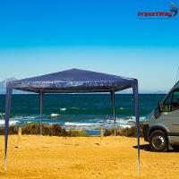 Tenda Gazebo Montavel Base E Topo 3x3 Azul Importway - 2