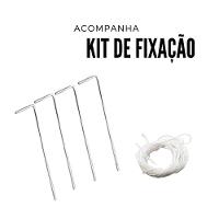 Tenda Gazebo Montavel Base E Topo 3x3 Azul Importway - 5