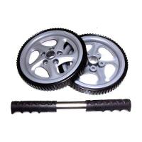 Roda Exercício Abdominal Lombar Exercise Whell Liveup Cinza - 3