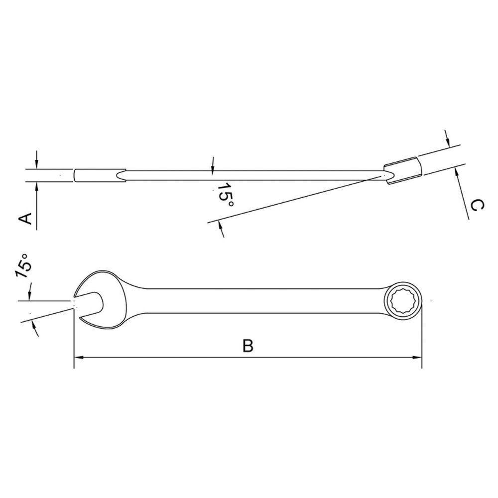 Chave Combinada 46 Mm Tramontina - 2