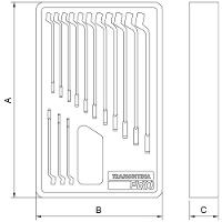 Módulo Com Chaves Combinadas 14 Peças Tramontina Pro Tramontina - 2