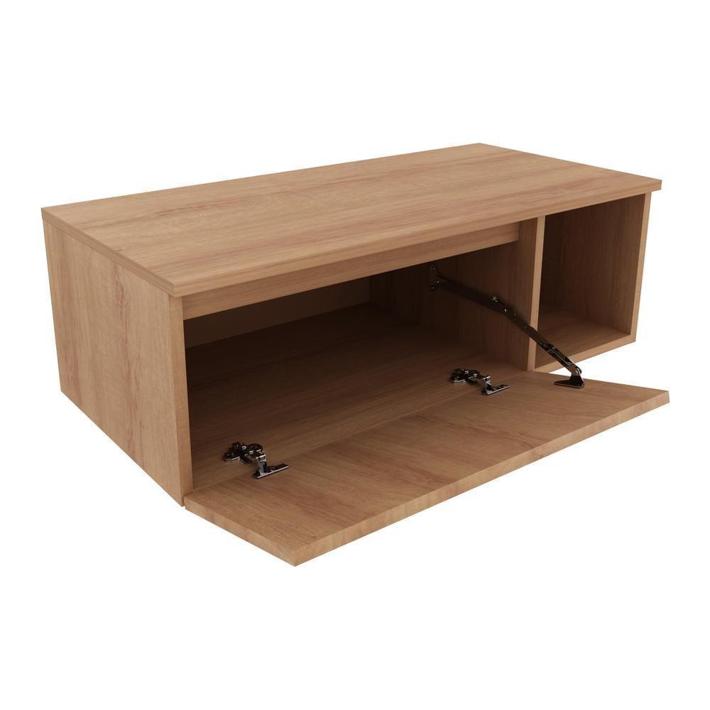 Gabinete Banheiro Suspenso 80Cm Multimóveis Cr10081 Amêndoa - 3