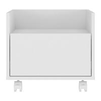 Gabinete Armário Banheiro 40 Cm Com Rodízios Multimóveis Mp5035 Branco - 2