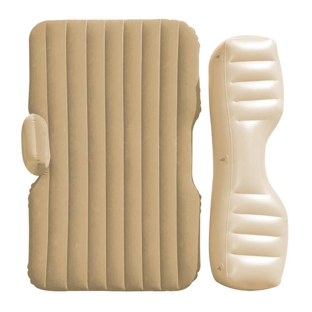 Colchão Cama Inflável Para Carro Com Bomba Elétrica 12v Vg Plus Bege - 5