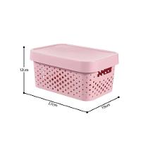 Cesto Organizador Modular Infinity 4.5 Litros Curver Pink Keter - 4