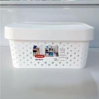 Cesto Organizador Modular Infinity 4.5 Litros Curver Branco Keter - 3