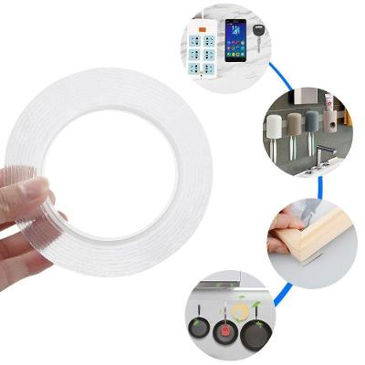 Fita Adesiva Dupla Face Transparente Nano Pu Gel 1 Metro