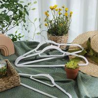 Kit Com 10 Cabides Slim De Veludo - Organização E Sofisticação cinza - 7