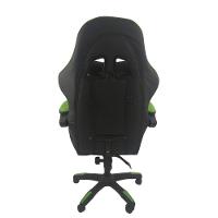 Cadeira Gamer Stillus Ergonômica Com Apoio Para Os Pés Preto Verde - 9