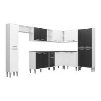 Cozinha Completa Armário e Balcão Xangai Rock Multimóveis - 7