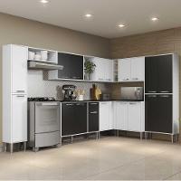 Cozinha Completa Armário e Balcão Xangai Rock Multimóveis - 11