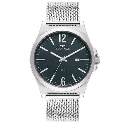 Relógio Technos Masculino Steel Prata - 2115ncy/1a 2115ncy/1a