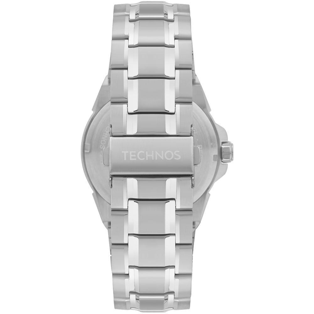 Relógio Technos Masculino Skymaster Prata - 2115tzt/1p - 3