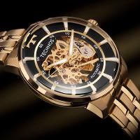 Relógio Technos Masculino Automatico Dourado - G3265aa/1p G3265aa/1p - 4