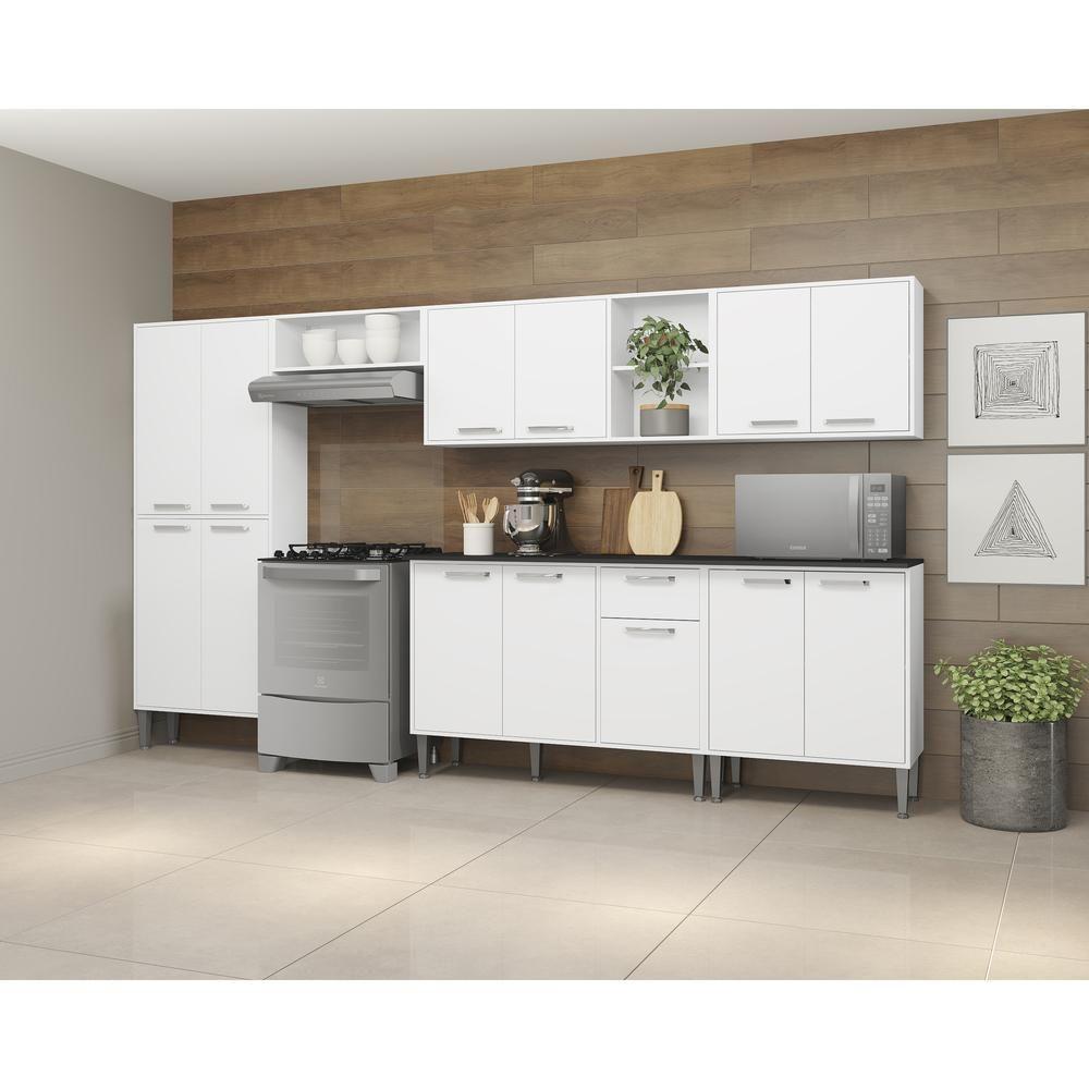 Cozinha Completa Armário e Balcão Xangai Jazz Multimóveis - 3