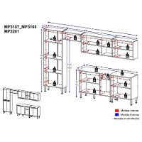 Cozinha Completa Armário e Balcão Xangai Jazz Multimóveis - 7