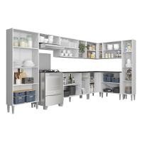 Cozinha Completa Armário E Balcão Xangai Rock Multimóveis - 7