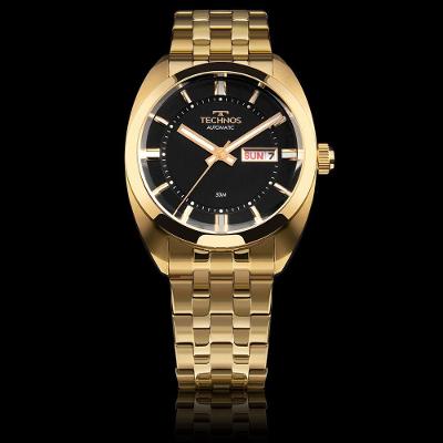 Relógio Technos Masculino Automatico Dourado - 8205or/1p