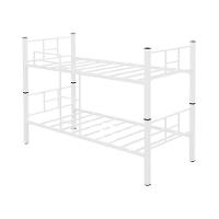 Beliche Solteiro Padr&atilde;o A&ccedil;o Vira 2 Cama Escada Grade Prote&ccedil;&atilde;o &lrm; Branco - 3