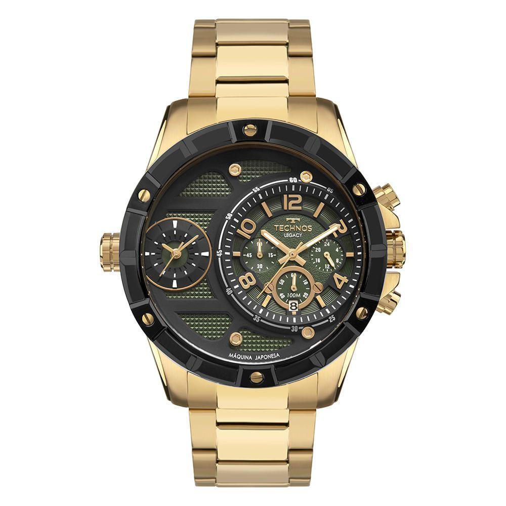 Relógio Technos Masculino Legacy Dourado - Os2a2maqaa/1p Os2a2maqaa/1p - 1