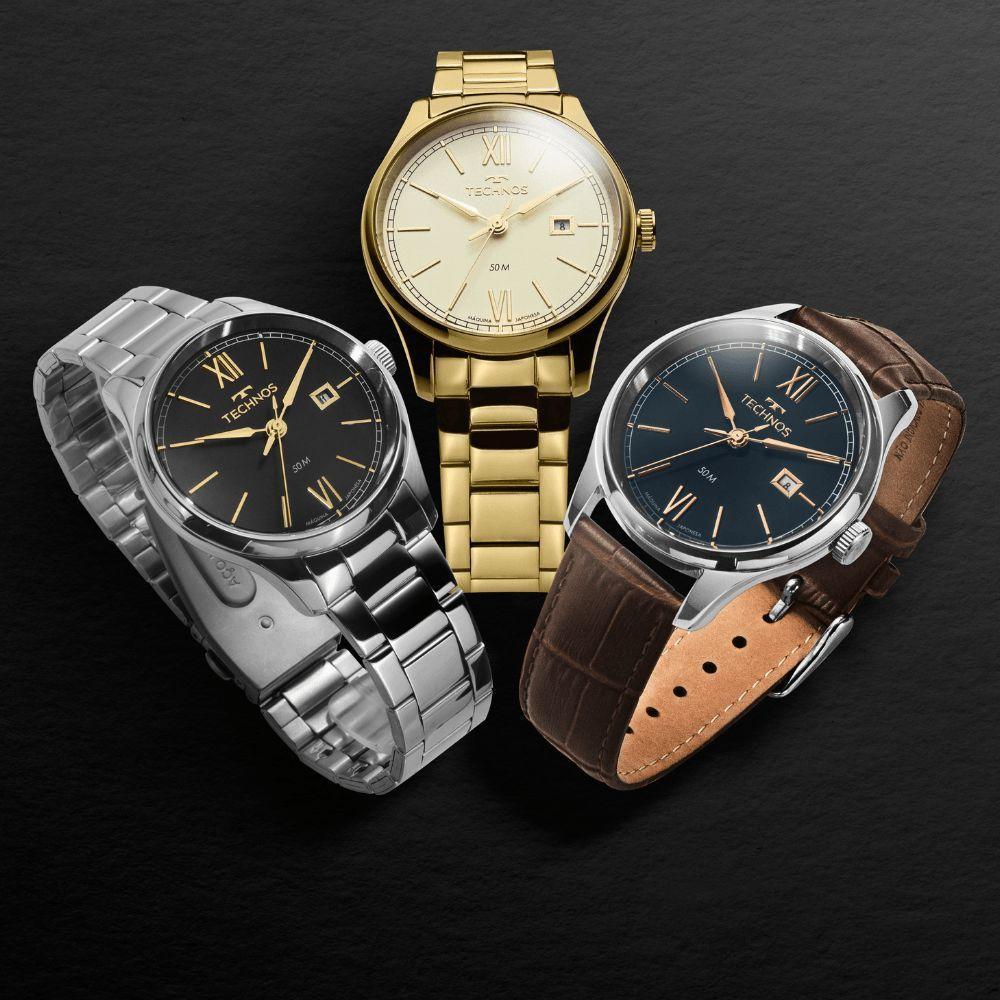 Relógio Technos Masculino Executive Dourado - 2115tyy/1x 2115tyy/1x - 4