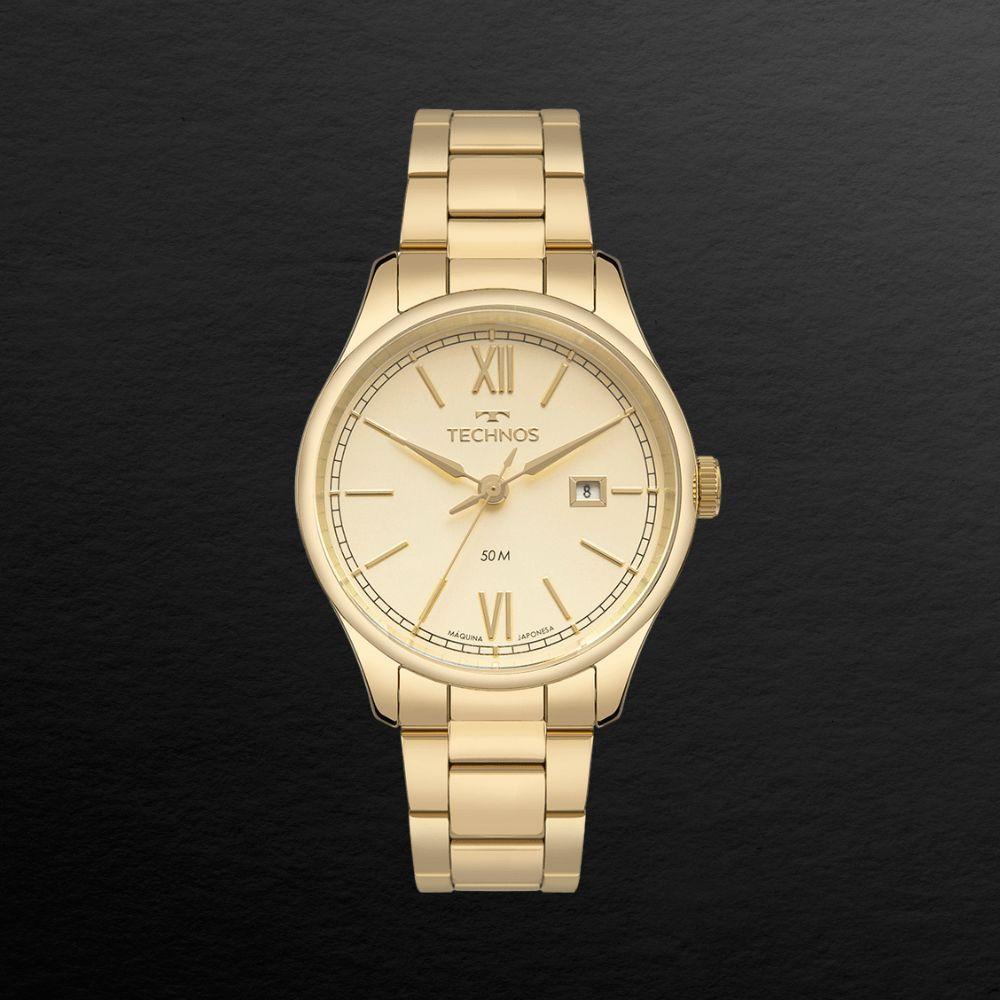 Relógio Technos Masculino Executive Dourado - 2115tyy/1x 2115tyy/1x - 5
