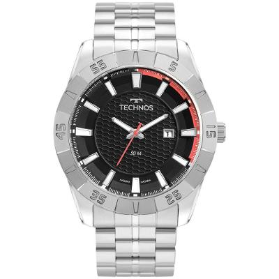 Relógio Technos Masculino Racer Prata - 2115myb/1p 2115myb/1p