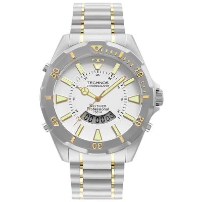 Relógio Technos Masculino Skydiver Prata - Wt205fq/5b Wt205fq/5b
