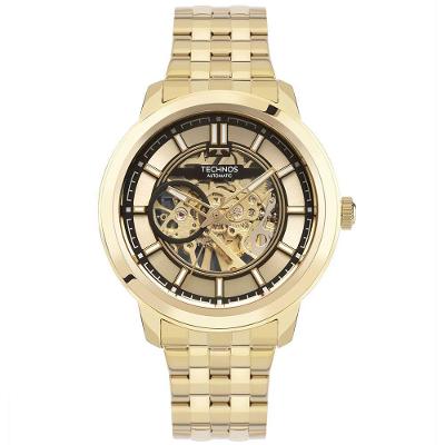 Relógio Technos Masculino Automático Dourado - G3265af/1d G3265af/1d