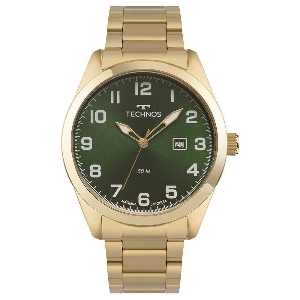 Relógio Technos Masculino Militar Dourado - 2115tyo/1v - 1
