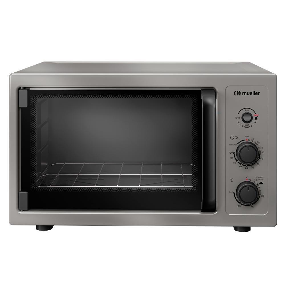 Forno Elétrico De Bancada Mueller 50L Com Grill MFB50B Titânio 220V - 1